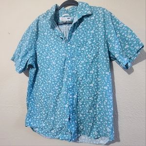 Old navy short sleeve button down shirt